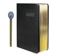 LY Soft Faux Leather Thick 480 Pages Blank Notebook Daily Bible Study Notebook Diaries Well Bound Drawing Sketchbook Scriptbook Life Records (B6, Between A5 and A6) with Georgie Free Bookmarker