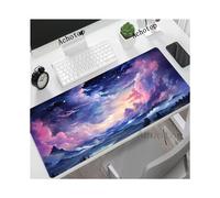 (LY001212 (26), 700x300x2mm) pink cloud Gamer Mouse Pad Rubber Mousepads Locking Edge Mouse Mat Locking Edge Gaming Mousepad Keyboard Pads Tapis De Souris