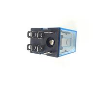 LY2NJ HH62P HHC68A-2Z Electronic Micro Mini Electromagnetic Relay 10A 8PIN Coil DPDT with Socket Base DC12V 24V AC110 220V 50Pcs(Onecolor)