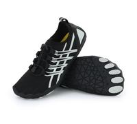 LY4U Mens Water Shoes, Quick Dry Barefoot Shoes Women, Sports Aqua Shoes for Swimming Pool Surfing Diving Yoga Black