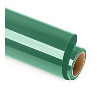 Lya Vinyl Heat Transfer Vinyl, 12" x 6FT(30.5cm x 183cm) Dark Green Iron on Vinyl for Cricut, Silhouette Cameo, HTV Vinyl for Cloths, Hats, Fabric(Dark Green)