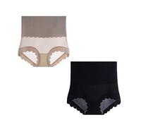 LYAART Mask Texture Tummy Control Underwear,Body Shaper for Women Tummy Control,Tummy Control Shapewear (C+2PCS,M)