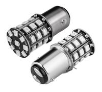 Lyai 2-Pack 1157 BAY15D P21/5W LED Brake Light Bulbs, 12V-24V Red Extremely Bright 2835 33 SMD Replacement for 1157 Rear Stop Light Tail Position Bulbs