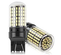 Lyai 2 x W21/5w Bulb 7443 T20 W21W Led Bulb White 6500k 12v Use Bulbs for Car Running Lights Reverse Lights Drl Tail Brake Lights Parking Lights Turn Signals