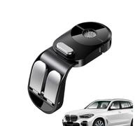 lyanny Automotive Headrest Hook - Double-Ring Retractable | Headrest Purse Holder Hook | for Minivan SUV Taxi Road Trips Travel Commuting Clothing Hats Scarves Purses Bags