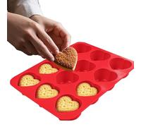 lyanny Candy Moulds | Non-Stick Baking Accessories | Heart Shaped Silicone Fondant Mould | For Cakes, Desserts, Fondant, , Soap, Candles, Clay, Crafts, Party, Holidays, Home