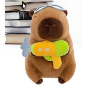 lyanny Capybara Plush | Soft Capybara Stuffed Animal | Swimwear Outfit Cute Portable Soft Decorations for Babies Graduation Home Christmas Birthday Adults Car