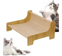 lyanny Cat Scratch Lounge | Cat Scratching Lounge Bed | 2 in 1 Interactive Training Toy Pet Supplies Furniture Protector for Balcony Living Room Rest and Play