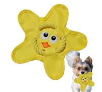 lyanny Dog Throwing Toy, Interactive Chew Toy with Sound, High-Strength Dog Toy for Teeth Cleaning for Indoor and Outdoor Use