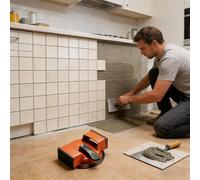 lyanny Floor Crevice Fixer | Strong Grip Adjustable | Laminate Floor Crevice Fixer Suction Cup | for Tile Baseboard Bathroom Kitchen Living Room Bedroom Hotel