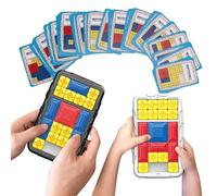 lyanny Hand Held Slide Puzzles | Puzzles Toy Learning Games - Funny Handheld Games Console Learning Games With Cards For Boys Girls Adults
