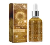 lyanny Highlighter Body Oil - Dry Makeup Body Highlighter Oil,Brightening Ingredients Body Makeup Shine Glitter for Face, Shoulders, Eyes, Legs