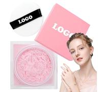 lyanny Loose Setting Powder, Oil Control Compact Face Powder Full Coverage Foundation, Setting Makeup Powder For Daily Commutes Travel Performance Dates Live Streaming