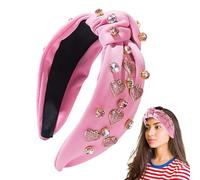 lyanny Love Heart Headbands - Wide Women Headbands | Stylish Holiday Parties Costume Decor, Makeup Hair Hoop Accessory for Women, Girls