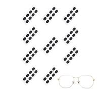 lyanny Nose Pads for Glasses, Thin Nosepads for Eyeglasses Sunglasses Glasses, 40 Pair Self-Adhesive Sunglasses Grips Support Nosepads for Offices Sports Travel Working Vacation Makeup