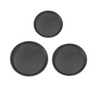 lyanny Pizza Pan for the Oven - 1 Set of Non-Stick Serving Plates, High Temperature Resistant Pizza Mould, 1 Set for Household, Kitchen, Restaurant, Outdoor Barbecue, Picnic, Biscuits and Cakes