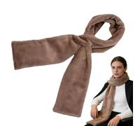 lyanny Pull-Through Scarf for Women,Invisible Zippered Pocket - Winter Short Scarf Pull-through | for Cold Weather Mother Girlfriend Wife Dating Walking Commuting Cycling School