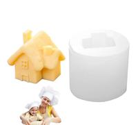 lyanny Silicone Mould House | Castle Fondant Molds | Chocolate Mold for Candy, Candle Making Mould, Design for Jelly Cake, Cupcake Topper Decor