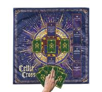 lyanny Tarot Card Cloth, Altar Cloth Tapestry Tablecloth, Velvet Table Napkin Cloth Witchery Supplies For Sacred Place, Pagan Celtic Ritual, Dinning Tabletop