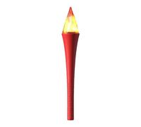 lyanny Torch Toy, Realistic Torches Simulation Fire Torches, Artificial Fire Flames Battery Operated Torches Prop, Handheld Flashlights for Sports Decor
