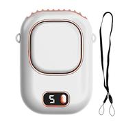 lyanny Waist Fan Clip on,Bladeless Portable Digital Display Cooling Device | Rechargeable Wearable Personal Fan,for Outdoor Hiking Jobsite Farms Clothes Neck Desktop Camping Beach Festival Sports