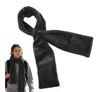 lyanny Women Short Scarf - Invisible Zippered Pocket - Winter Short Scarf Pull-through - for Cold Weather Mother Girlfriend Wife Dating Walking Commuting Cycling School