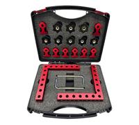 lyanny Woodworking Corner Clamps - Aluminium Alloy Right Angle Frame Gauge - 90 Degree Frame Screw Clamps - for Woodwork Drawers Cabinets Boxes Picture Frames Mailboxes Hobbyists