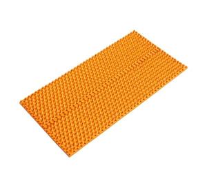 Lyapko Massage Mat 6.2 Ag Original - Acupuncture Needle Mat for Back & Neck, Elastic & Wellness Hedgehog Mat, Relaxation Mat for Massage, Pain Therapy, Acupressure & Anti-Stress (Orange)