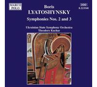LYATOSHYNSKY BORIS - SINFONIA N.2 OP.26 N.3 OP.50 - cd - J3z