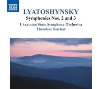 Lyatoshynsky / Kuchar / Ukrainian So Orch - Syms 2 & 3 [New CD]