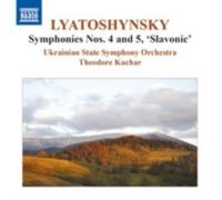 LYATOSHYNSKY/KUCHAR/UKRAINIAN SO ORCH: SYMS 4 & 5 SLAVONIC - CD