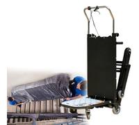 LYAYYDS 2980W Electric Stair Climbing Hand Truck 48V 72Ah Removable Battery, Heavy Duty Stair Climb Cart 500kg Load Power Dolly for Warehouse Logistics Deliver