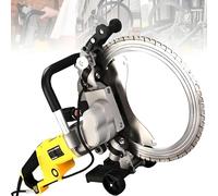 LYAYYDS 3000 RPM Concrete Cutting Saw, 5000W Concrete Ring Saw with 290/390/490mm Depth, Dust-Fr-ee Water Pump for Brick, Granite, Tile D39cm