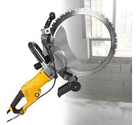 LYAYYDS 5000W Deep Cut Concrete Saw, 290mm/390mm/490mm Cutting Depth, Industrial Electric Cut-Off Saw for Brick, Stone, Porcelain, with Dust Suppression D39cm