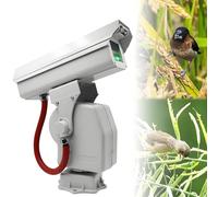 LYAYYDS Automatic Bird Scarer, 360°Bird Repellent with APP Control, Green Light Deterrent for Outdoor, Garden, Farm, Airport, Industrial & Home Use Straightline