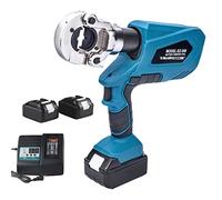LYAYYDS Electric Hydraulic Crimping Pliers Rechargeable Hydraulic Pliers, Battery Electric Power Cable Crimping Tool Hydraulic Cable Crimper EZ-300