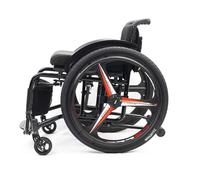 LYAYYDS Folding Sports & All Terrain Wheelchair - Ultra Lightweight, 220LB Capacity, Adjustable 42cm Seat Width for Enhanced Mobility & Performance