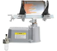 LYAYYDS Pneumatic Paint Shaker Machine, Heavy Duty Industrial Paint Mixer, 1-5KG Paint Mixer Machine with Adjustable Holder (80-250mm), 0-500 Times/Min, 15 Min Fast Mixing