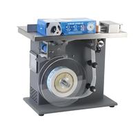 LYAYYDS Small Box Labeling Machine, Semi-Auto 90° Corner Label Applicator, 15-30 PCS/Min, 200W, for Φ15-30mm Products, Lightweight 400x225x356mm