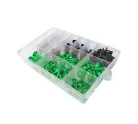 LYBH Bolt Nuts Motorcycle Fairing Bolts Kit Fastener Clips For Y&amaha YZF R1 R1M R15 R25 R3 R6 R125 R15 R25 Windscreen Screws Nuts Screws Clips(GREEN)