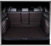 LYBH Car Boot Liner For Volvo V90 Station Wagon 2017-2024 Auto Full Coverage Trunk Mat Pad Cargo Liner Interior Accessories Trunk Storage Pad(BLACK RED)
