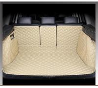 LYBH Car Boot Liner For Volvo V90 Station Wagon 2017-2024 Auto Full Coverage Trunk Mat Pad Cargo Liner Interior Accessories Trunk Storage Pad(Beige)