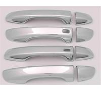 LYBH Car Exterior Door Handle Cover Cap Trim Sticker For VW For Tiguan 2016-2023 Door Handle Protector Shell Covers Handle Cover Shell Trim(Silver,Type 2)