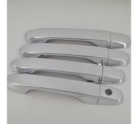 LYBH Car Exterior Door Handle Cover Sticker for Jade 2014-2019 Chrome Silver Outer Door Handle Decorate Cover Bezel Trim Handle Cover Shell Trim(1Keyhole)