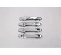 LYBH Car Exterior Door Handle Cover Trim Sticker For Subaru For Forester SK 2019-2022 Auto Side Outer Styling Cover Handle Cover Shell Trim(Silver)