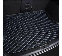 LYBH Car Trunk Mats For MG 4 For Mulan For MG 5 For Marvel R Boot Liner Waterproof Floor Liner Tray Boot Mat Carpet Accessories Trunk Storage Pad(Black Blue,X-2)