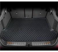 LYBH Car Trunk Mats For Q3 2019-2025 Rear Cargo Cover Carpet Pad Interior Accessories Luggage Tray Waterproof Boot Floor Trunk Storage Pad(Black-Blue)