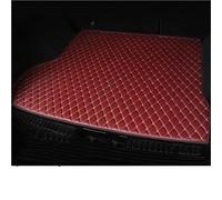 LYBH Car Trunk Mats For VW CC 2010-2018 Boot Liner Boot Mat Non Slip Waterproof Anti-Scratch Trunk Pad Tray Protector Liners Trunk Storage Pad(Wine red)