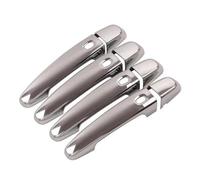 LYBH Door Handle Cover Cap Trim Replacement for Chevy for Malibu 2016-2023 Exterior Door Handle Decorative Protective Shell Handle Cover Shell Trim(Silver)