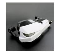 LYBH Handguard Motorcycle Handguards for BMW F800GS R1200GS LC/ADV Handlebar Protecter Grip Include Signal Lights and Daytime Running Lamp Handlebar Protector(White)